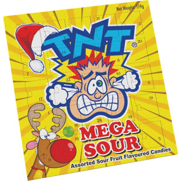Christmads TNT Mega Sour Advent Calendar - 119g