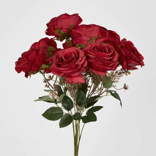 9 Head Red Rose Bouquet