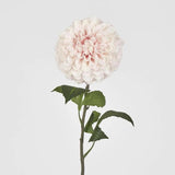 Load image into Gallery viewer, Light Pink Single Ball Dahlia Stem - 74cm
