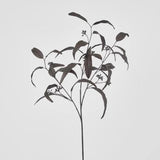 Load image into Gallery viewer, Black Halloween Willow Eucalyptus Spray - 72cm
