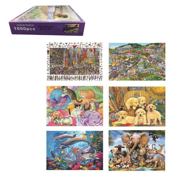 1000 Pack Jigsaw Puzzle Game