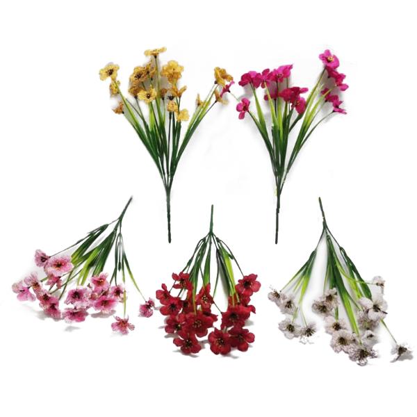 Orchids 15 Head Flower Bunch