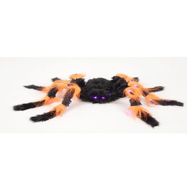 Halloween Spider Walking & Light Up - 17cm x 7cm x 70cm