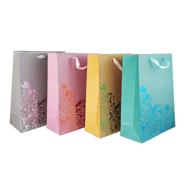 GIFT BAG HOT STAMPING L 26X32CM 4A