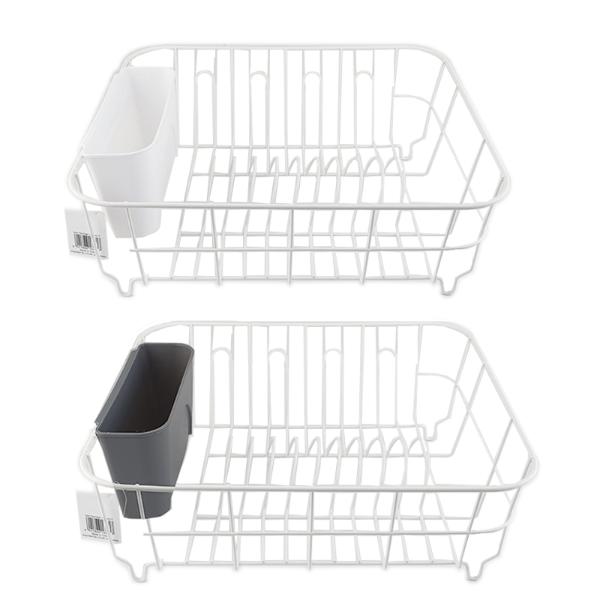 Dish Rack Wire With Cutlery Holder - 36.5cm x 33cm x 13.5cm