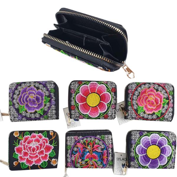 Embroidery Wallets