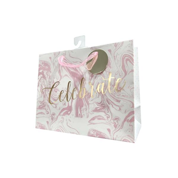 Horizontal Celebrate Gift Bag - 23cm x 18cm x 10cm