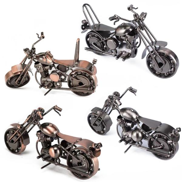 Antique Motorcycle - 21cm