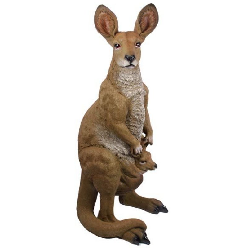 Realistic Standing Garden Kangaroo - 92cm