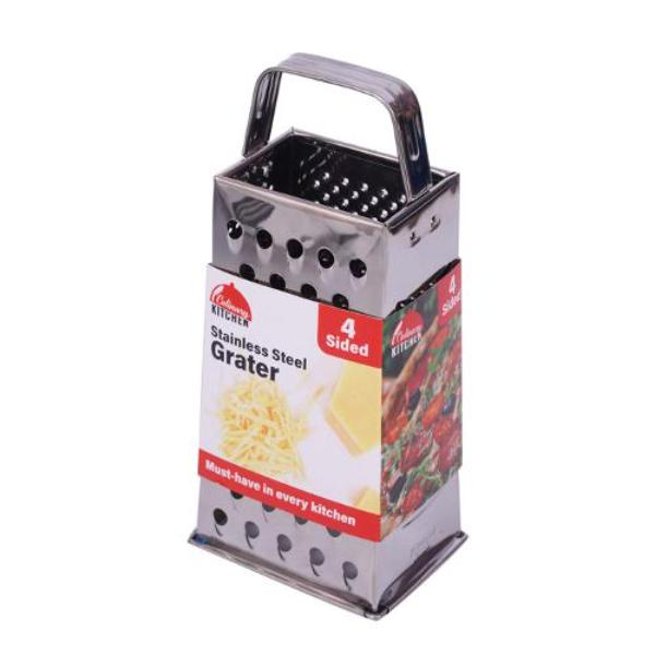 Stainless Steel 4 Sided Grater - 23cm