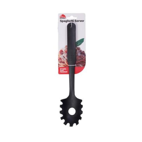 Black Nylon Spaghetti Server - 8cm x 33cm