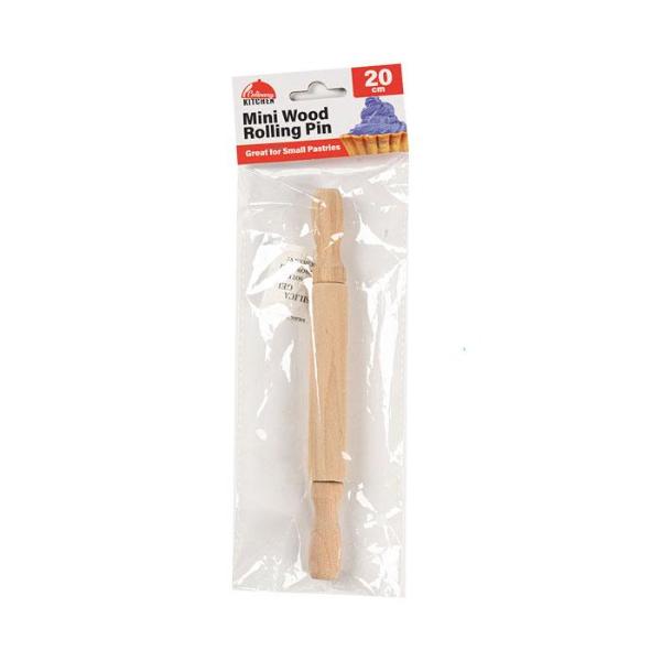 Mini Wood Rolling Pin - 20cm