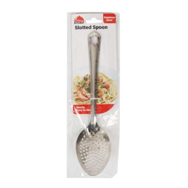 Stainless Steel Slot Spoon - 27cm