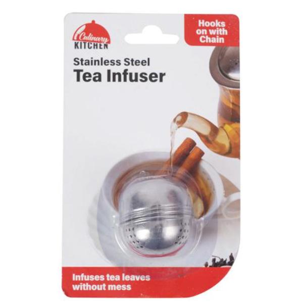 Stainless Steel Solid Tea Ball Infuser - 4cm x 13cm