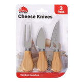 Load image into Gallery viewer, 3 Pack Cheese Knives
