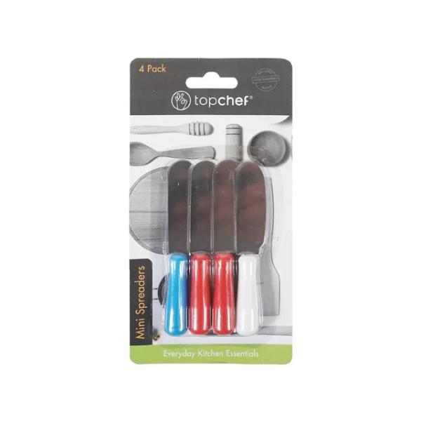 4 Pack Mini Spreaders - 1.8cm x 9.8cm