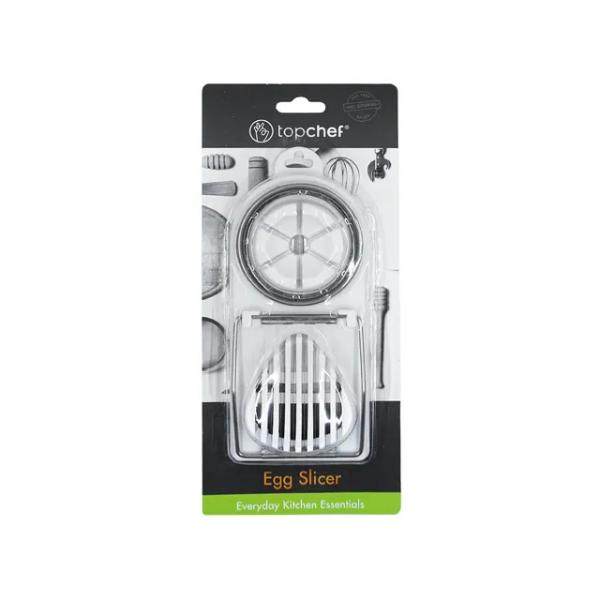 White Egg Slicer - 19cm x 8cm