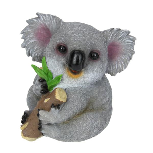Eucalyptus Branch Sitting Koala - 18cm