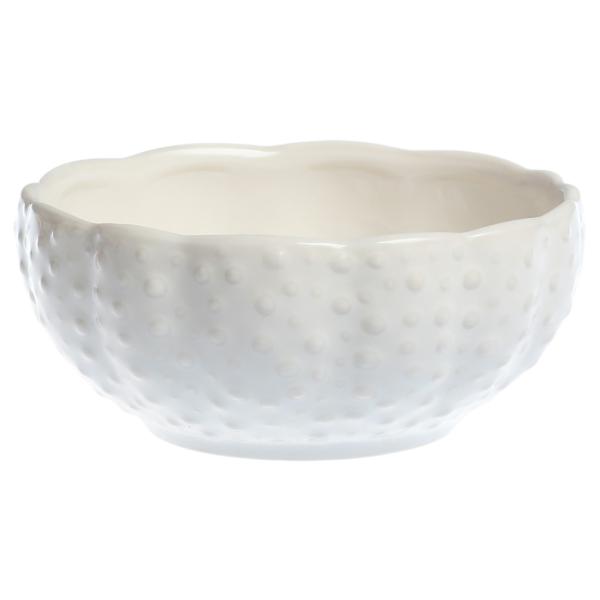 White Urchin Bowl - 12cm