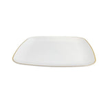 Load image into Gallery viewer, Gold Rim Square Platter - 35cm
