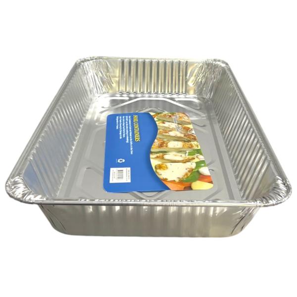 Rectangle Foil Tray - 43.1cm x 2.8cm x 7.2cm