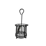 Load image into Gallery viewer, Black Cutlery Holder - 15cm x 15cm x 32cm
