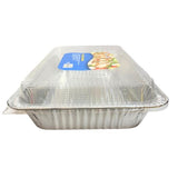 Load image into Gallery viewer, Rectangle Foil Tray With Lid - 53cm x 33cm x 9cm
