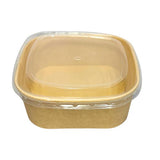 Load image into Gallery viewer, 6 Pack Square Bowl With Lid - 500ml
