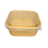 Load image into Gallery viewer, 6 Pack Square Bowl With Lid - 1200ml

