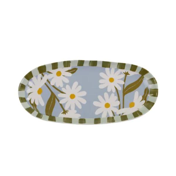 Lulu Ceramic Oval Platter - 40cm x 19cm