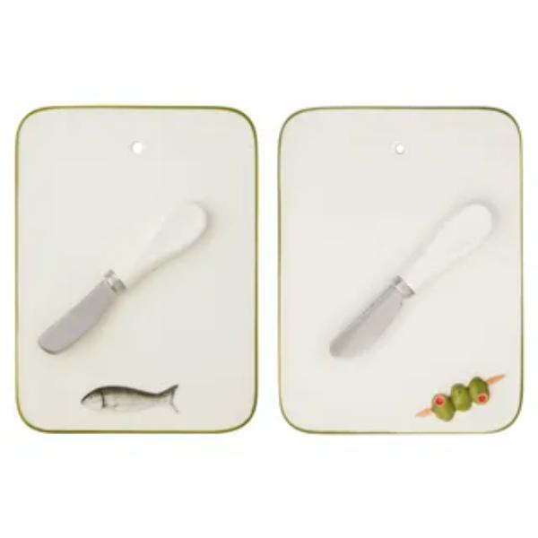 2 Piece Ceramic Serving Set - 20cm