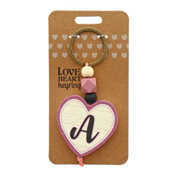 A Heart Keyring