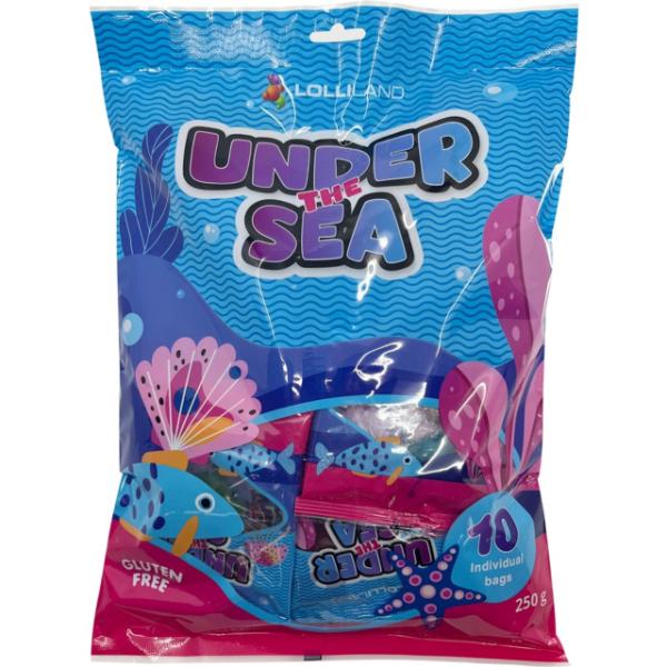 10 Pack Under The Sea Multipack Jelly Lollies - 25g