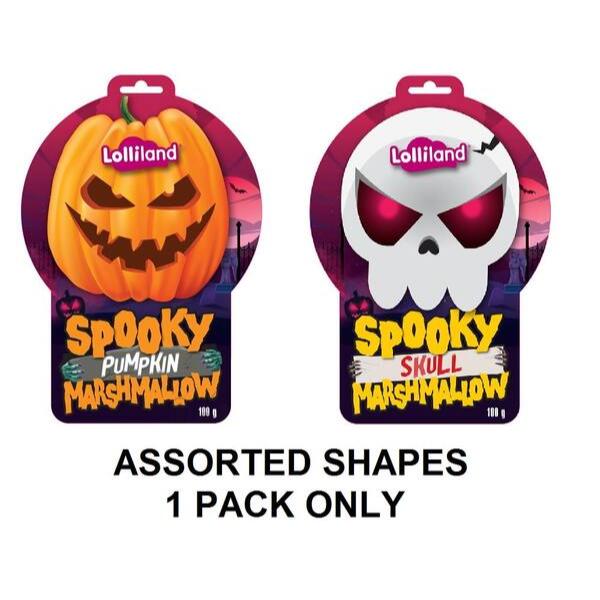 20 Pack Spooky Halloween Lollipops Glow In The Dark Stick - 160g