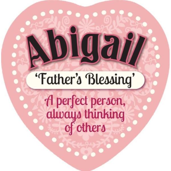 Abigail Heart Magnet