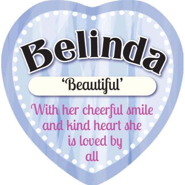 Belinda Heart Magnet