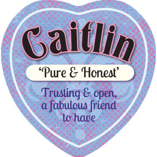 Caitlin Heart Magnet