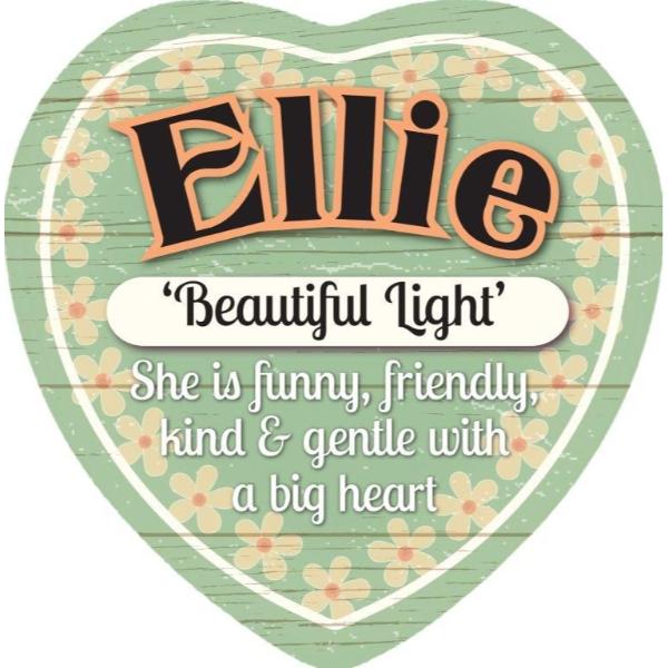 Ellie Heart Magnet