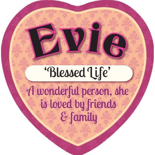 Ceramic Evie Heart Magnet