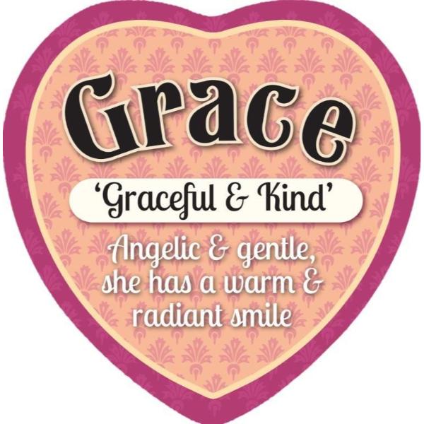 Grace Heart Magnet