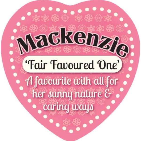 Mackenzie Heart Magnet