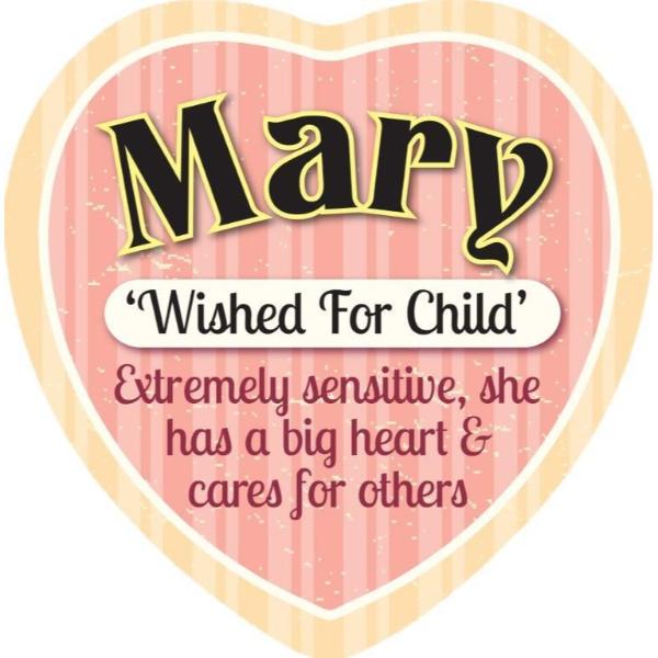 Mary Heart Magnet