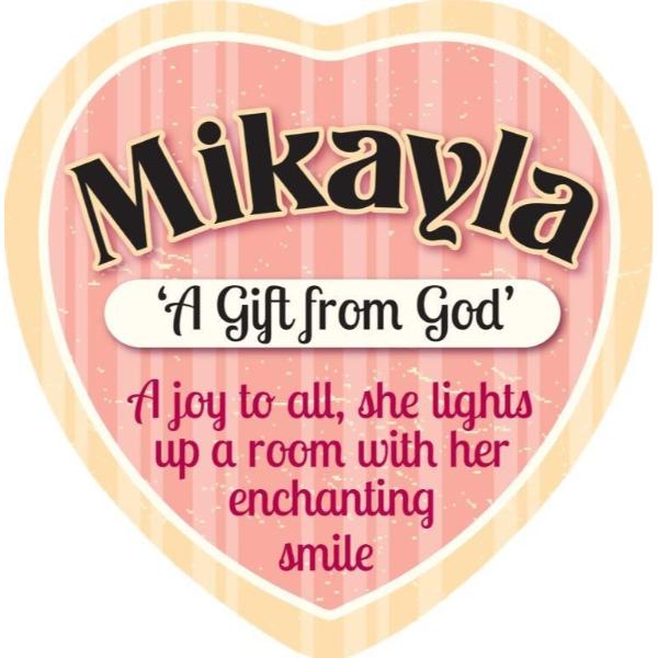 Mikayla Heart Magnet