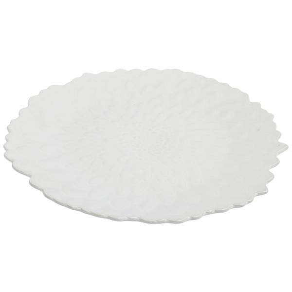 White Canopy Plate - 26cm