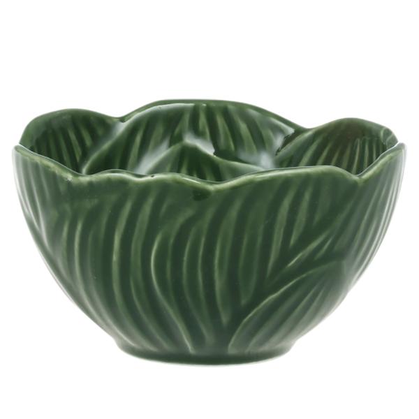 Forest Green Leaf Condi Cup - 10cm