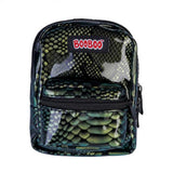 Load image into Gallery viewer, Mini Booboo Green Python Backpack
