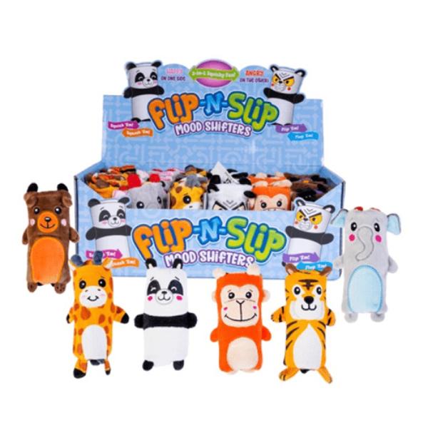 Flip N Slip Reversible Animal Plush Toy