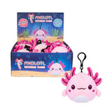 Load image into Gallery viewer, Axolotl Plush Keychain
