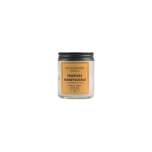 Wick2wear Tropical Honeysuckle Scented Candle - 210g