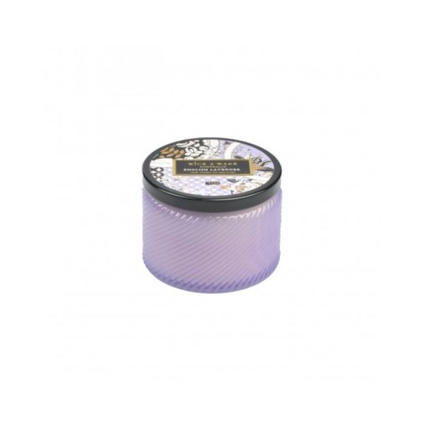 Wick2Ware English Lavender Hand Poured Soy Wax Candle Jar - 110g
